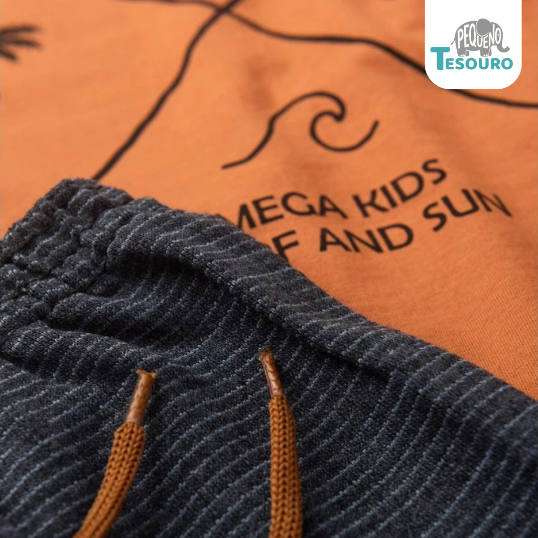 Conjunto Masculino Verão - Mar e Praia
