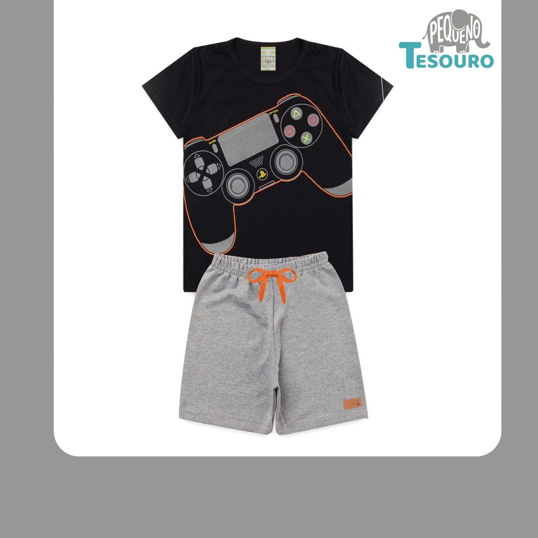 Conjunto Masculino Verão - Controle Playstation